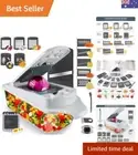 Vegetable Chopper, Multi 22-in-1 Veggie Mandoline Slicer, Food Cutter Chopper...