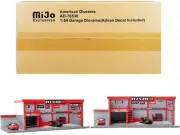 1/64 Scale Garage Diorama Advan with Decals by American Diorama