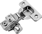 Berta (30 Pieces) 3/8 inch Overlay Face Frame Soft Closing Hinges, 105 Degree...