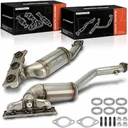 2-PC Front and Rear Catalytic Converter Kit Direct-Fit Compatible with BMW X3 2007 2008 2009 2010 3.0L, E.P.A. Compliant