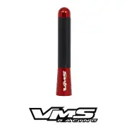 PONTIAC SOLSTICE RED CARBON FIBER SHORT 3" EURO ANTENNA