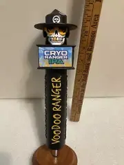 NEW BELGIUM VOODOO RANGER CRYORANGER draft beer tap handle. COLORADO.