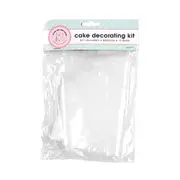 10 Disposable Icing Piping Cream Pastry Bag Set Cake Decorating Tool 3pcs Nozzle