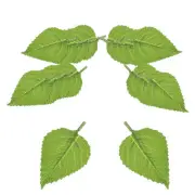 Small Sunflower Fake Leaves 50 Pcs Artificial Plants Greenery Decorations