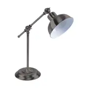 Tinley Desk Lamp Antique Chrome Metal - 22526