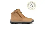 Mongrel Mens Zipsider Safety Work Boots 261050 - Wheat