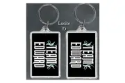 Twilight Lucite Keychain D (Team Edward)