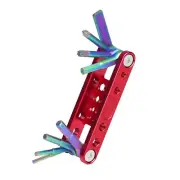 Compactly Folding Allen Wrench Set Torques Enhancement Tool Fold Away