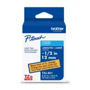 Brother P-touch TZe Laminated Label Tape (tzeb31csg)