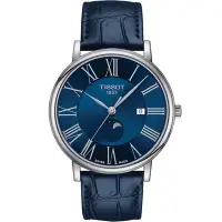 在飛比找Yahoo奇摩購物中心優惠-TISSOT T-Classic 系列 CARSON經典月相