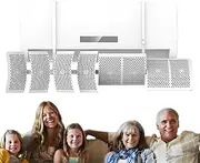 [Wrohto] Air Conditioner Shield | Air Conditioning Unit Baffle Wind Guide,Prevent Direct Blowing of Cold, Home Appliance Attachment Accessories for Bedroom Living Room Study Room