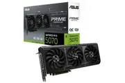 ASUS nVidia GeForce PRIME-RTX5070-O12G RTX5070,HDMI*1,DP*3,12G,D7 The Prime RTX 5070 features a 2.5 slot design with a carefully arranged layout