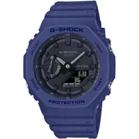 在飛比找momo購物網優惠-【CASIO 卡西歐】G-SHOCK 八角農家橡樹雙顯手錶 