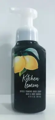 BATH & BODY WORKS KITCHEN LEMON GENTLE FOAMING HAND SOAP