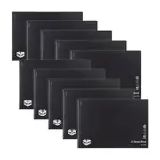 10pc Spirax P533 A3 Sketch Book School Writing Notebook Twin Wire 40-Pages Black
