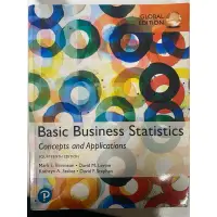 在飛比找蝦皮購物優惠-統計學basic business statistics大學