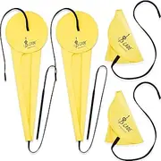 Didaey 4 Pcs Saxophone Cleaning Kit Alto Saxophone Cleaning Swab Alto Sax Woodwind Instrument Cleaner Weighted Cloth for Wind Instruments Inside Tube