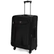 Swiss Travel luggage suitcase Large Lightweight 360" wheel 24" SoftCase SN8109B