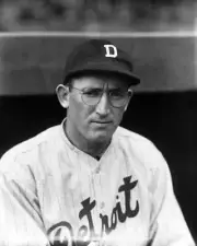 Victor G Sorrell of the Detroit Tigers in 1932 Baseball Old Photo