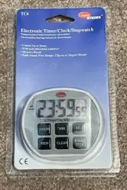 Cooper Atkins Electronic Timer/Clock/Stopwatch – New and Sealed