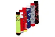 Netflix Stranger Things Crew Socks (6 Pair) - New