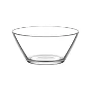 LAV Vega Glass Serving Bowl - Clear Nesting Kitchen Mixing Bowls - 215ml - 10.5cm