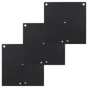 3PCS Welding Blanket Fireproof Mat 12''x12''Up To 1800°F Heat Resistant Fla