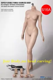 1/6 TBLeague Pale Seamless Female Body Slim Action Figure For 12inch Doll Model