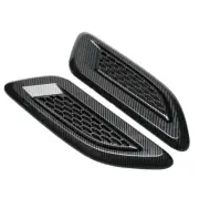 Car Air Flow Intake Cover Scoop Vent Hood Bonnet Decoration Sticker Accessories