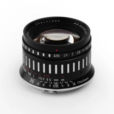 TTartisans 35mm F0.95 APS-C Manual Focus Lens Canon EOS R R7 R10 RF R3 R5 R6 RP