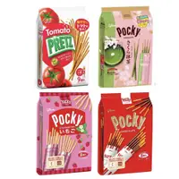 在飛比找蝦皮購物優惠-固力果Glico Pocky Pretz 巧克力棒/蕃茄蔬果