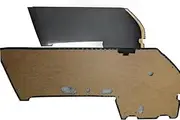 OMEGA Door Panel Set Compatible with Porsche 911 F Model, Left and Right Sides, 1969-1973, Bare Panels