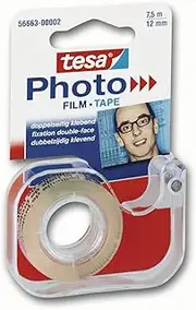 tesa Hand Dispenser with Double Sided Adhesive Film for Photos