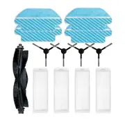 For M6 Pro Robot Vacuum Cleaner Replacement Parts Accessories Main Side Brush Hepa Filter Mop Cloth,C