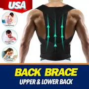 Neoprene Posture Corrector Lumbar Lower Back Support Brace Exercise Belt For Men