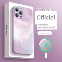 在飛比找ETMall東森購物網優惠-適用蘋果15promax手機殼新款magsafe磁吸ipho