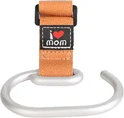 Aluminum Hook For Handbag Grocery Bags Anti Deformed Pram Hook Heavy Duty Hook Easy Assemble Brown/for