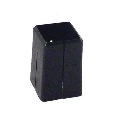 20 BAGS AMCO SQUARE COLLETS BLACK PLASTIC SHELVING BRACKETS, 4 EA / SET