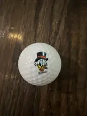 Scrooge McDuck Disney Logo Golf Ball
