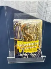 Dragon Shield: 60ct Japanese Sized Matte Copper Sleeves