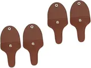 Ipetboom 2sets Leather Scissor Case Scissor Storage Bag Beautifully Crafted Protect Your Scissors Style 2pcs*2