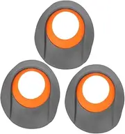 INOOMP 3pcs Putting Practice Hole: Golf Hole Cup Plate Practice Backyard Golfing Golf Cups for Putting Accuracy and Skills Grey
