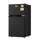 80L Bar Fridge Mini Freezer Refrigerator Black Devanti