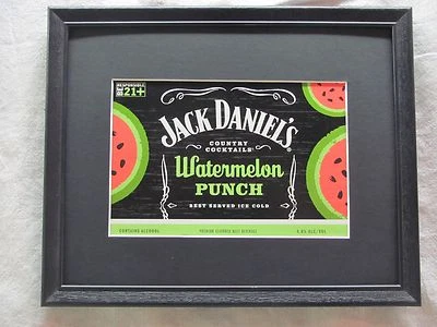 JACK DANIEL'S WATERMELON PUNCH BEER SIGN #1245