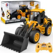 1:16 RC Wheel Loader Construction Vehicle Toy Full Functional Tractor 2.4Ghz ...