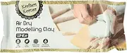 Krafters Korner Modeling Clay 500g White Long Lasting & Non-Toxic, Air Dry, Great for Kids, Beginners, and Artists