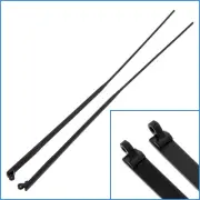2pcs 14cm Black Metal Eyeglass Temples Sunglasses Frame Arm Glasses 1.6mm Hinge