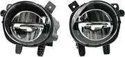 Fog Lights 63177248911 63177248912 Car Front LED Fog Light Fog Lamp DRL Driving Lamp For BMW F20 F22 F30 F35 LCI W LED Bulds Fog Light Lamp Assembly