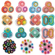 Magic Bean Cube Rotating Fingertip Spinner Decompression Toys Small Beads Magic