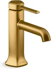 Kohler 27000-4N-2MB Occasion Single-Handle Bathroom Faucet in Brushed Brass